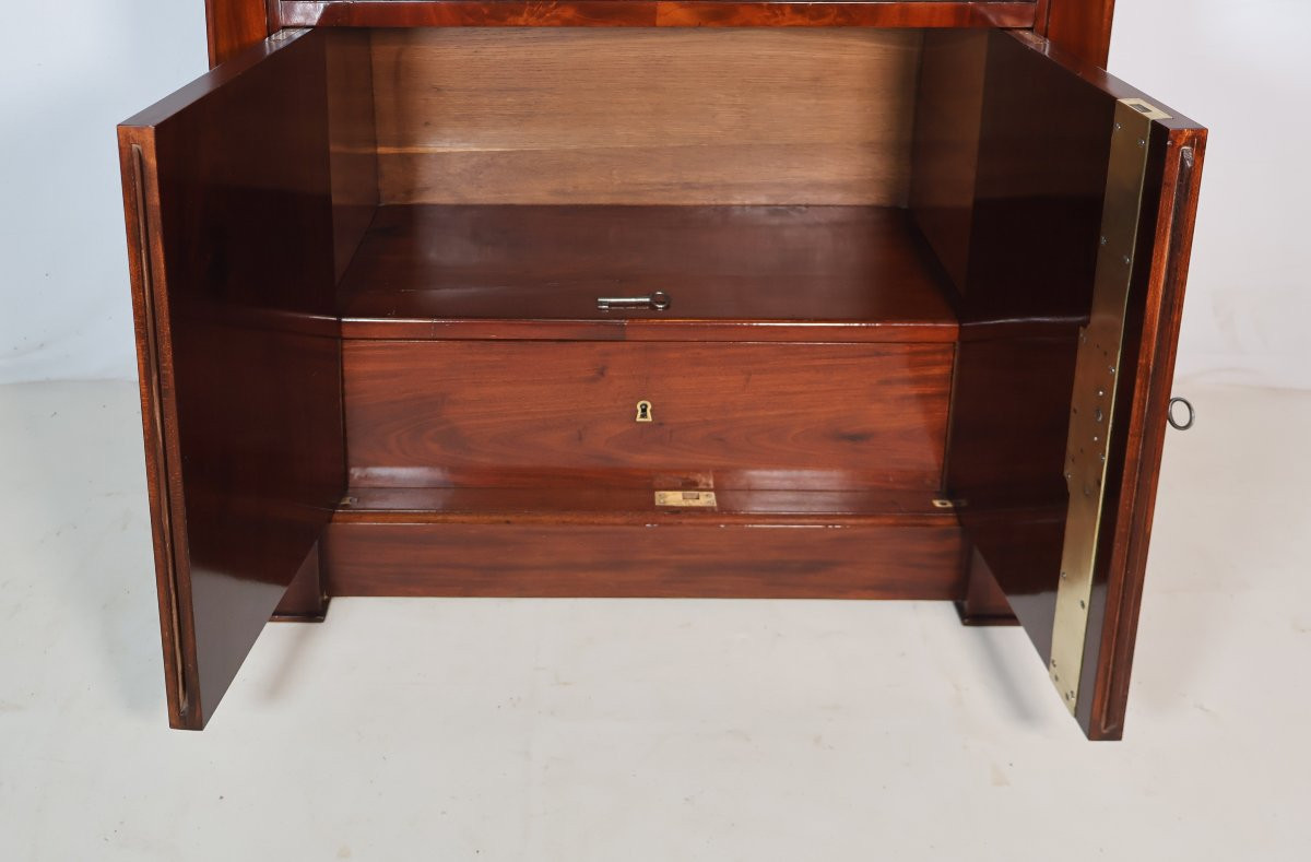 Empire Period Drop-leaf Secretary-photo-8