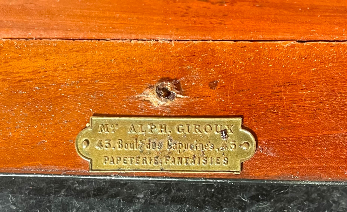 Alphonse Giroux Coffee Table, Napoleon III Period -photo-4