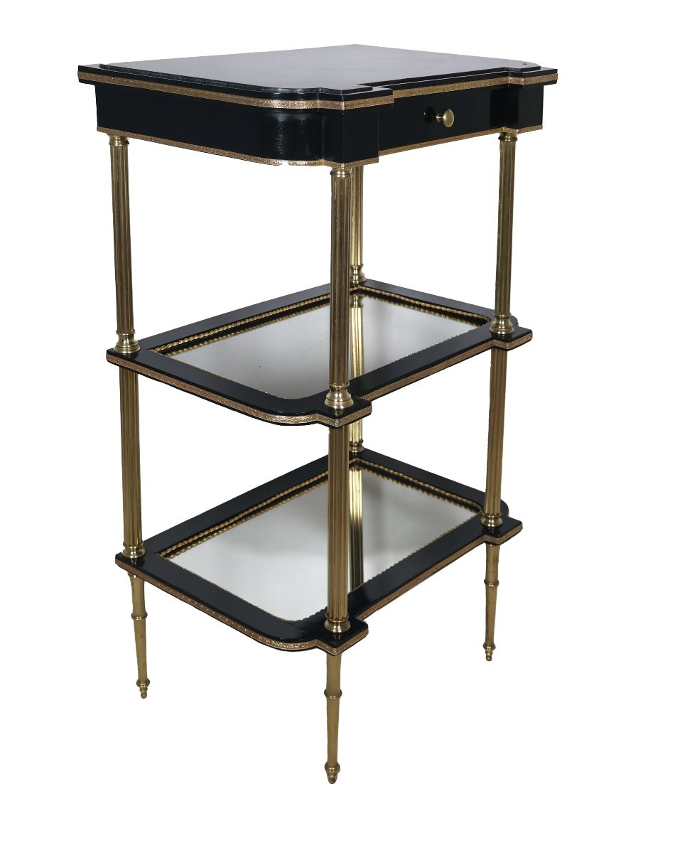 Alphonse Giroux Coffee Table, Napoleon III Period -photo-2