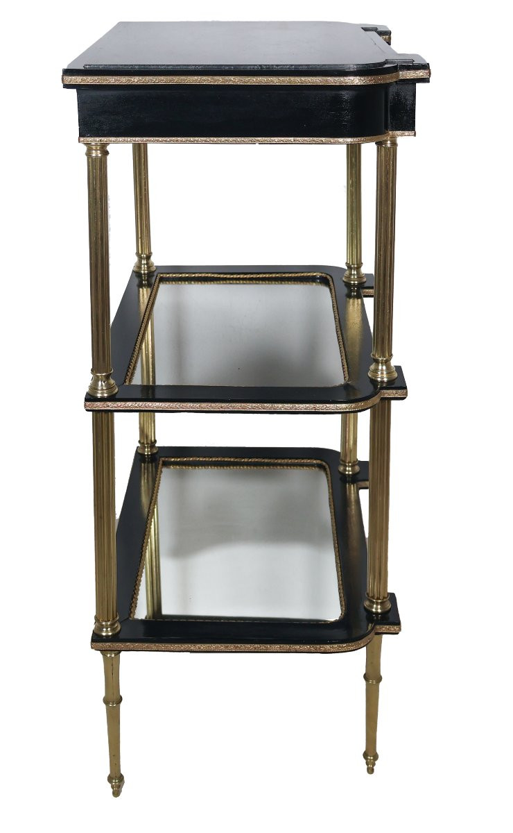 Alphonse Giroux Coffee Table, Napoleon III Period -photo-4