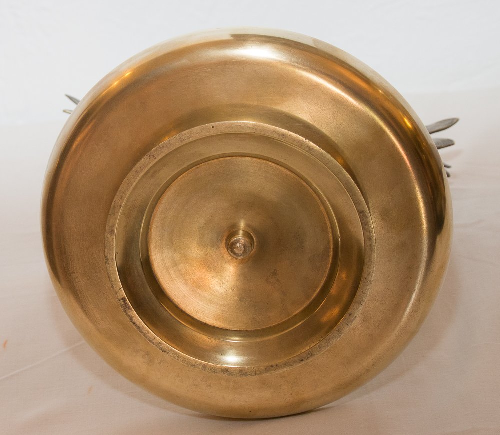 Lidded Pot In Gilt Bronze Maison Alphonse Giroux 1870-photo-8