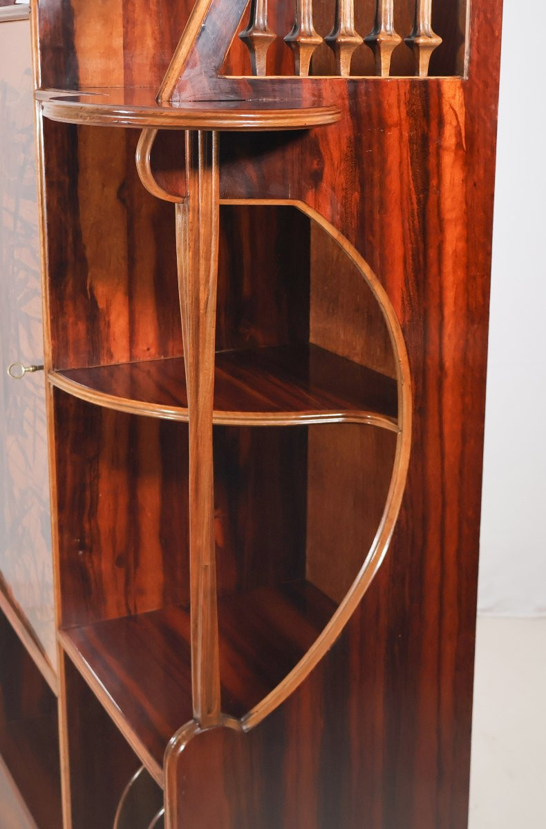 Cabinet Art Nouveau  Louis Majorelle (1859-1926)-photo-7