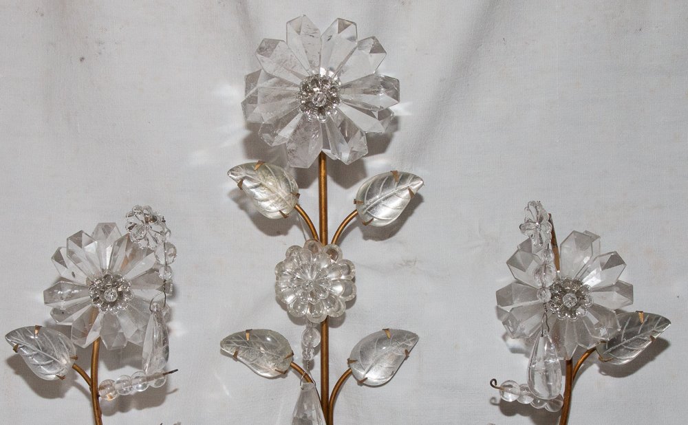 Pair Of Wall Lights From Maison Baguès, Paris Circa 1960-photo-6