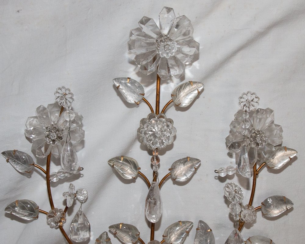 Pair Of Wall Lights From Maison Baguès, Paris Circa 1960-photo-8
