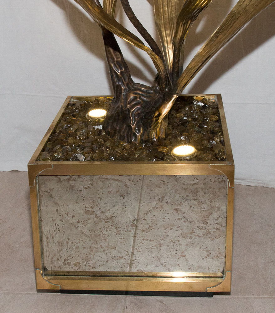 Maison Jansen Illuminated Garden Planter, 1970s-photo-3