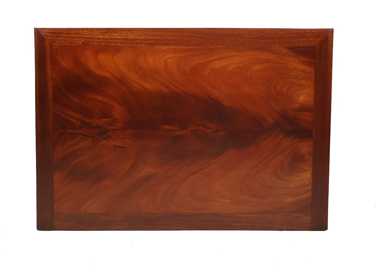 Art Deco Mahogany Game Table-photo-4