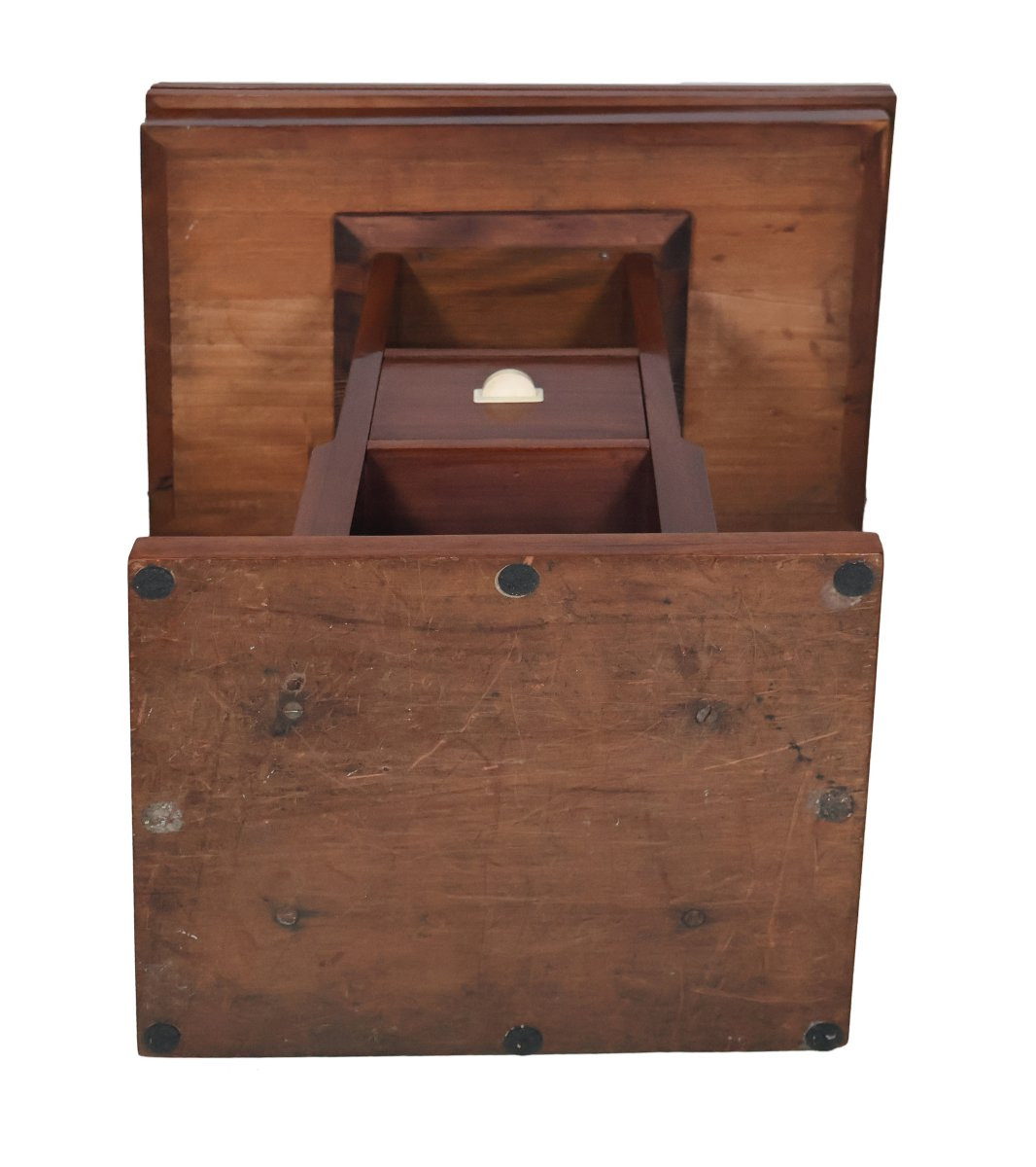 Art Deco Mahogany Game Table-photo-5