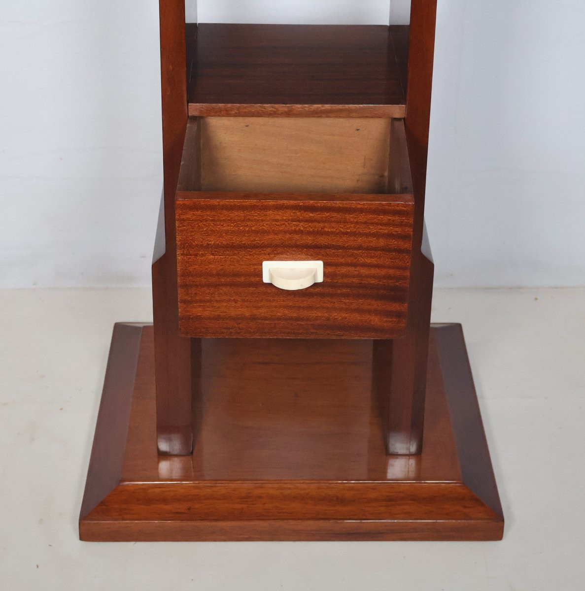 Art Deco Mahogany Game Table-photo-6
