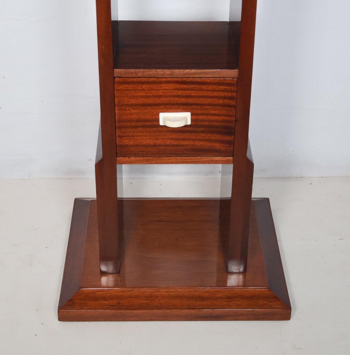 Art Deco Mahogany Game Table-photo-8