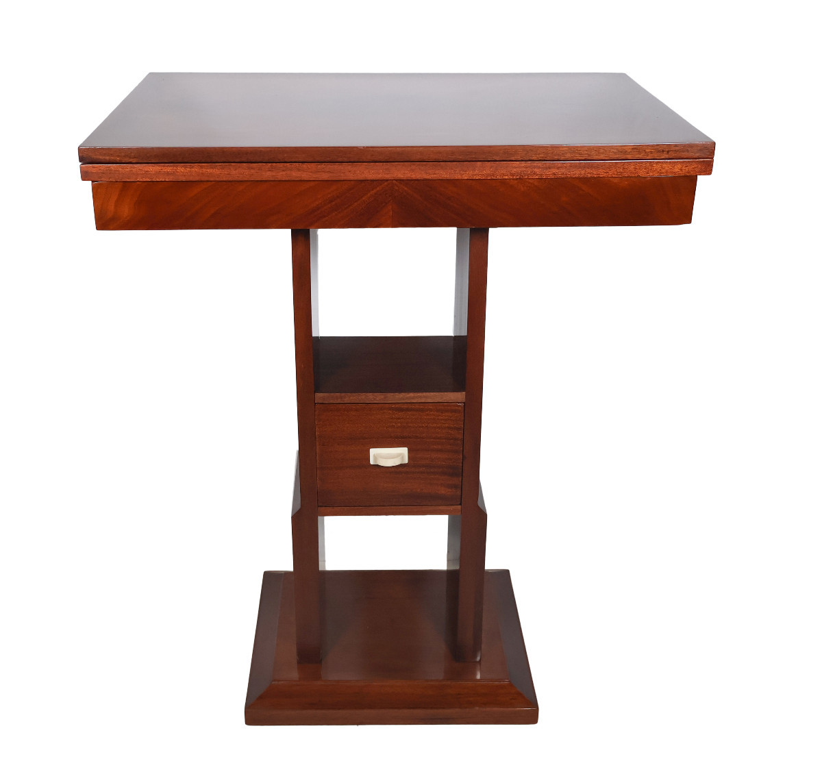 Art Deco Mahogany Game Table