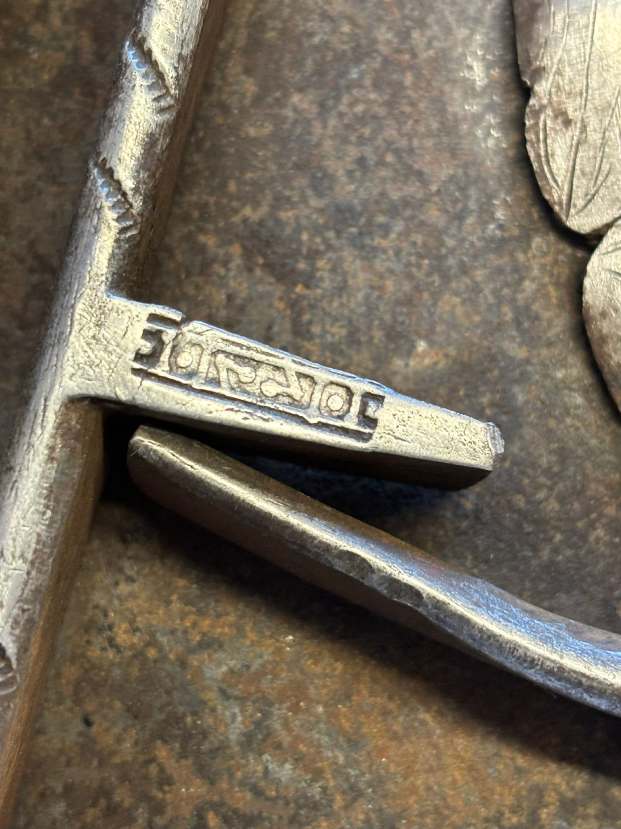 Coffre en fer forgé de Nuremberg époque XVIIème siècle -photo-4