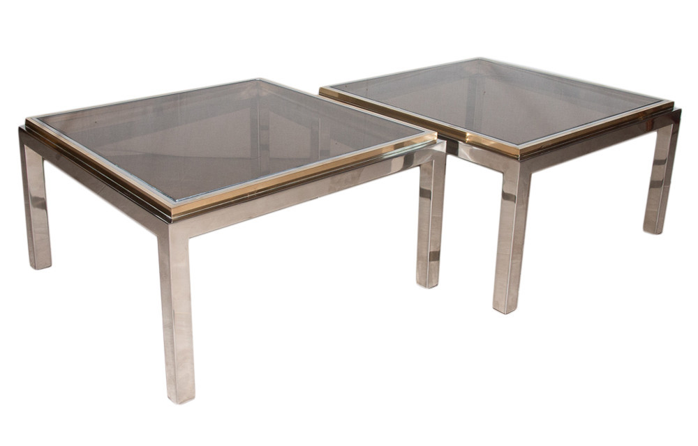 Paire De Bouts De Canapé signés Jean Charles Années 60-70-photo-3