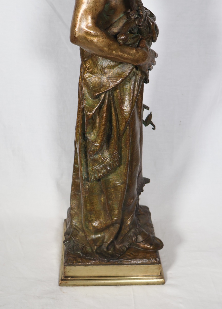 Bronze Arab Sentinel By Anglès, Late 19th Century-photo-8