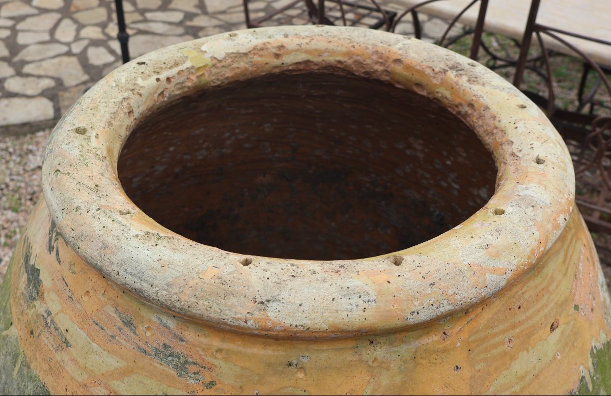 Provençal Jar, Stamped, Early 18th Century-photo-3