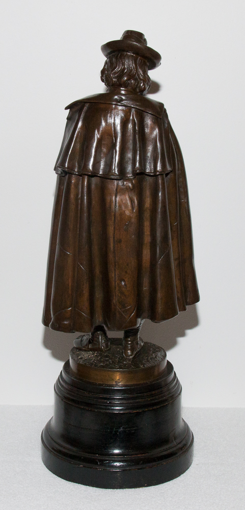 Bronze "le Joueur De Flûte" Signé Calmels 1822-1906-photo-2