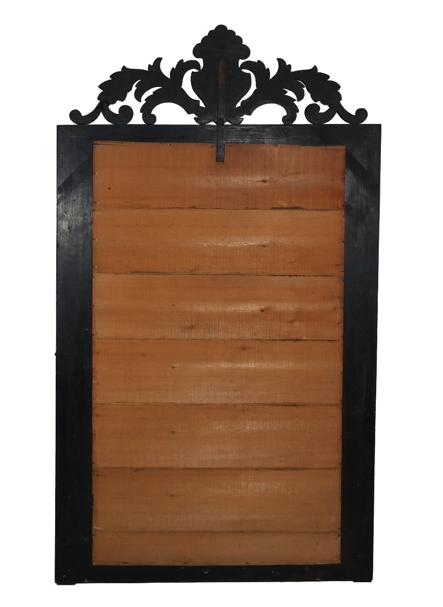 Miroir Vénitien à pareclose époque 1900-photo-7