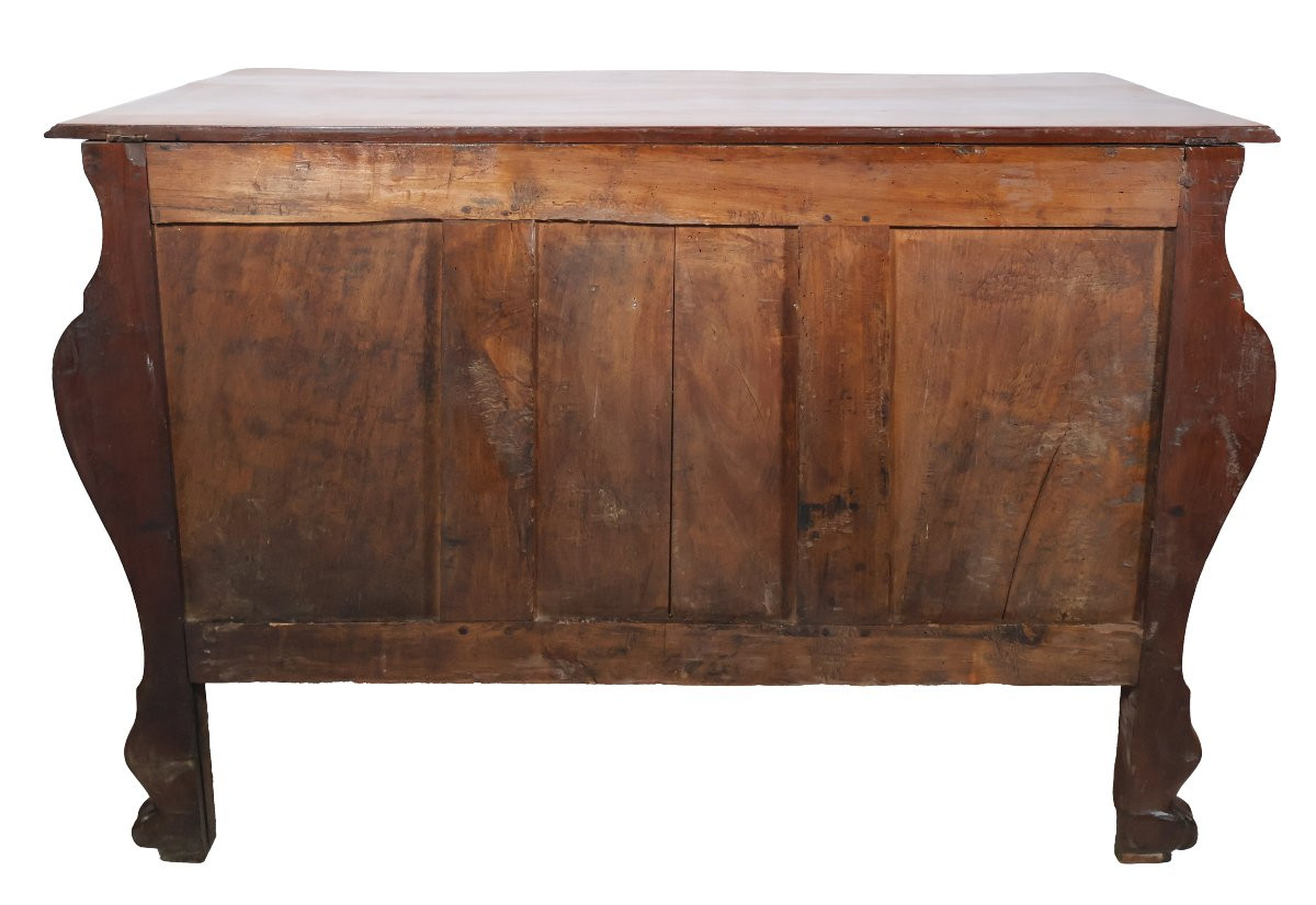  Commode Tombeau Bordelaise En Merisier époque XVIIIe siècle-photo-7