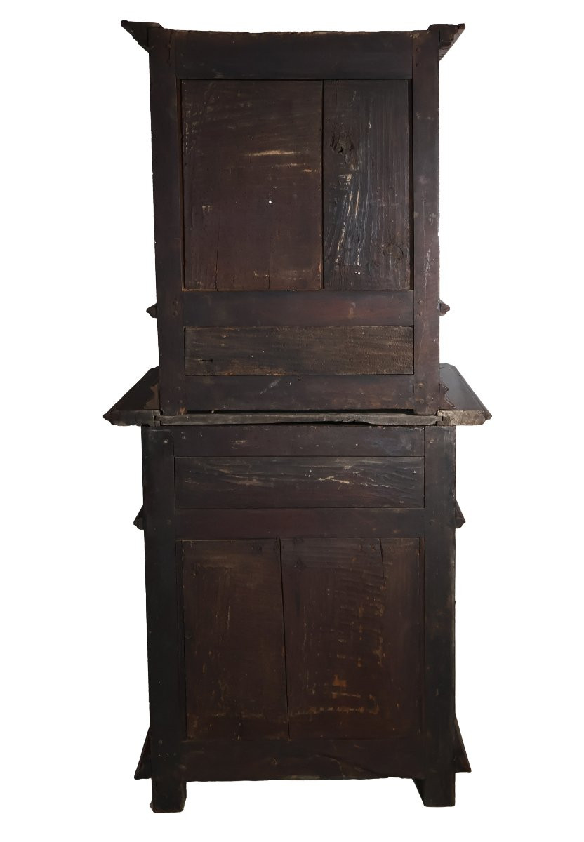 Walnut Cabinet, Louis XIII Period-photo-7