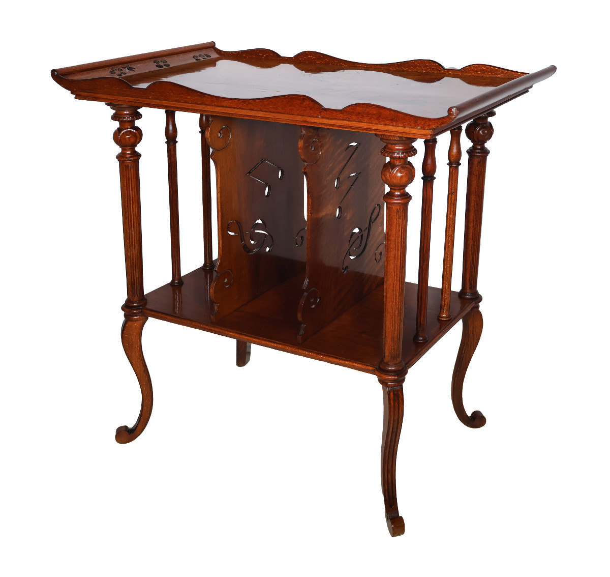 Table à musique EMILE GALLÉ (1846-1904) époque art nouveau-photo-2