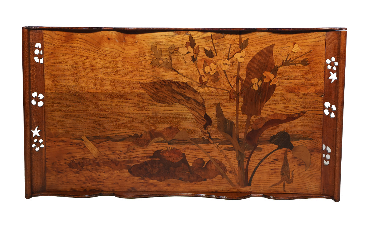 Table à musique EMILE GALLÉ (1846-1904) époque art nouveau-photo-4