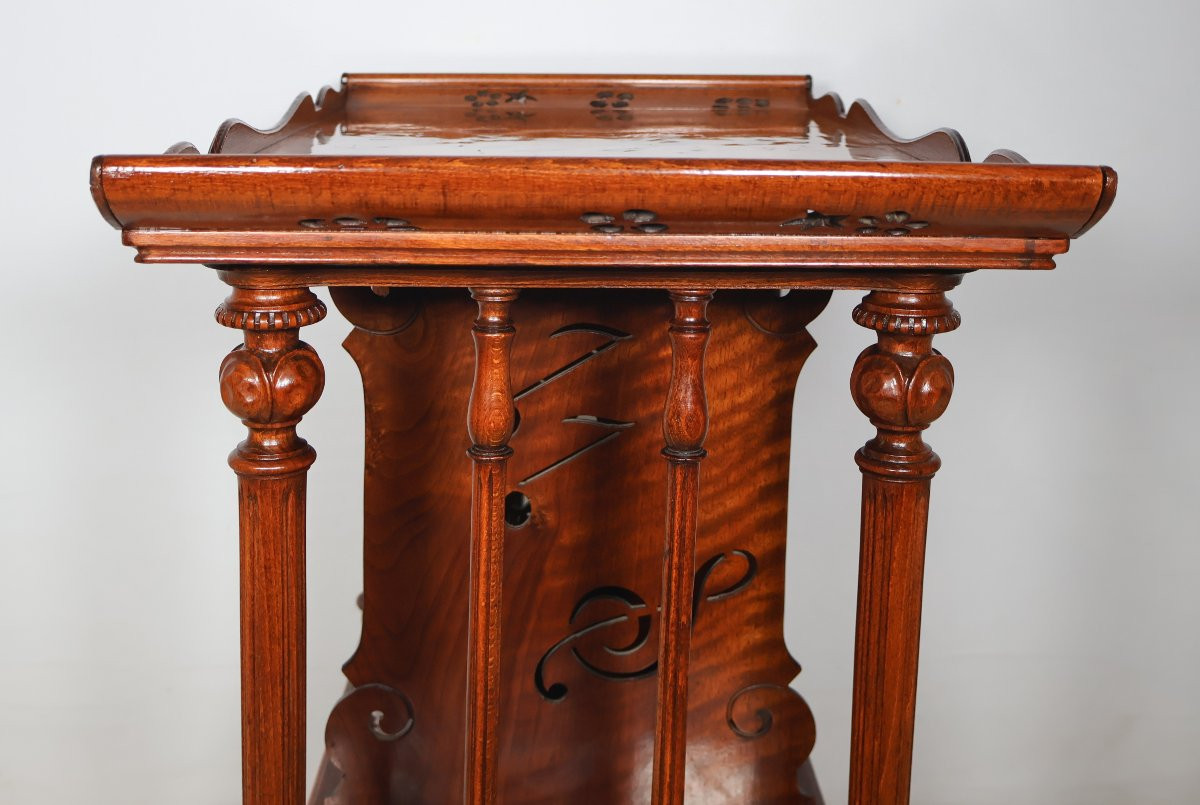 Table à musique EMILE GALLÉ (1846-1904) époque art nouveau-photo-7