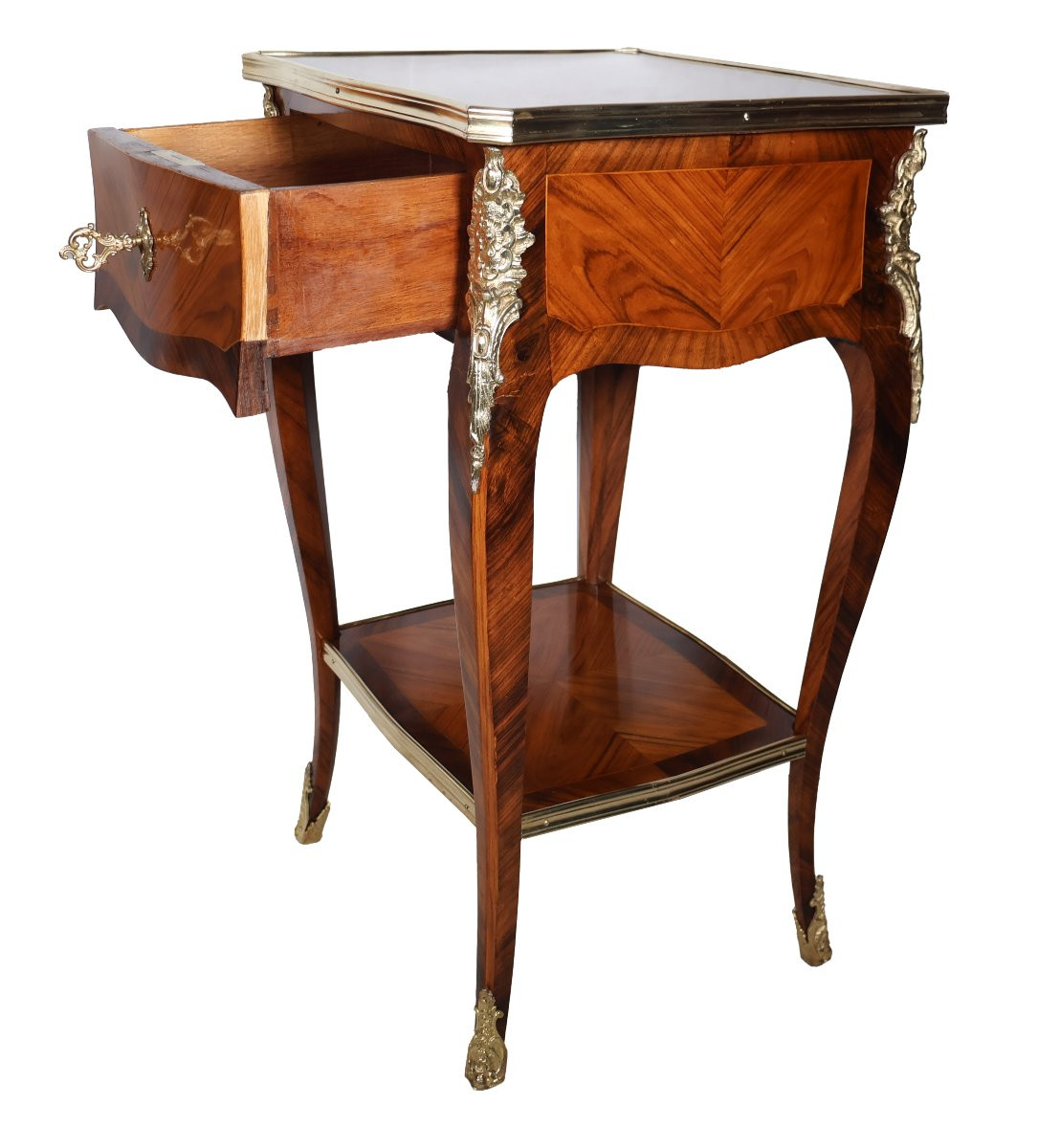 Pair Of Louis XV Style Coffee Tables Mid 20th Century-photo-8