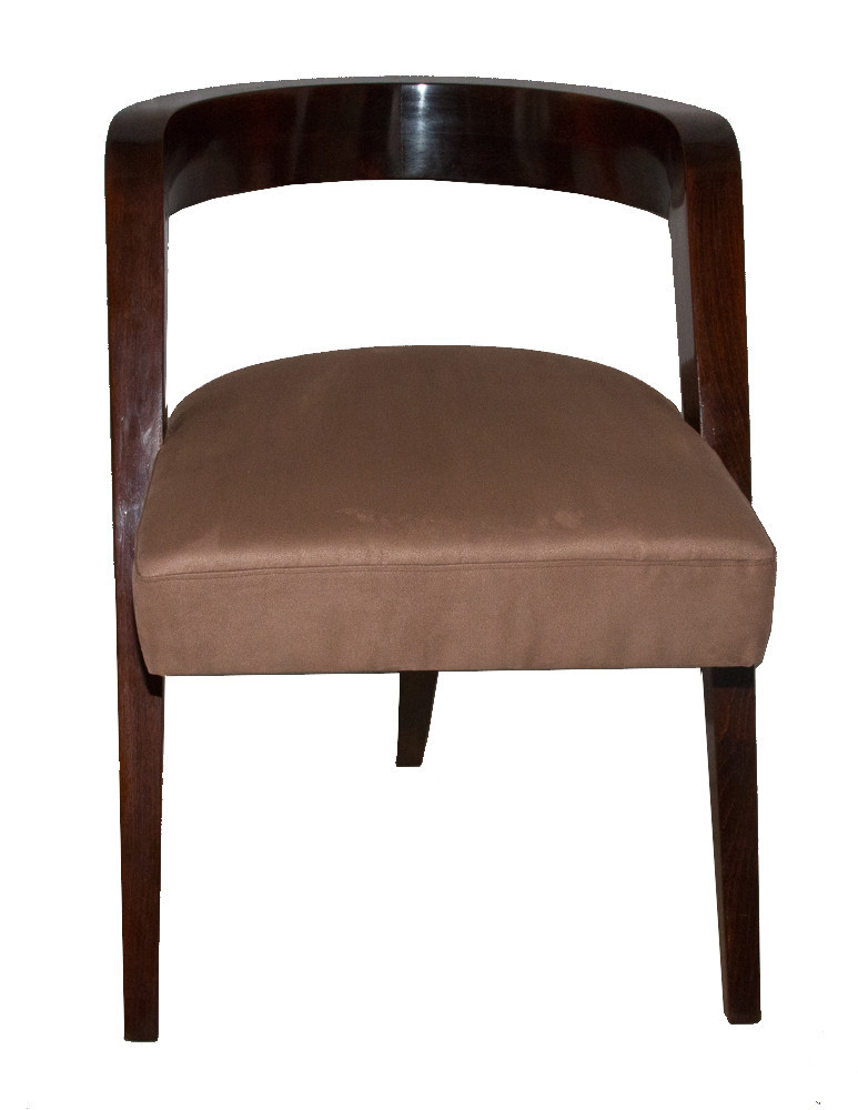 Double-sided Rosewood Desk From The Art Deco Period-photo-8