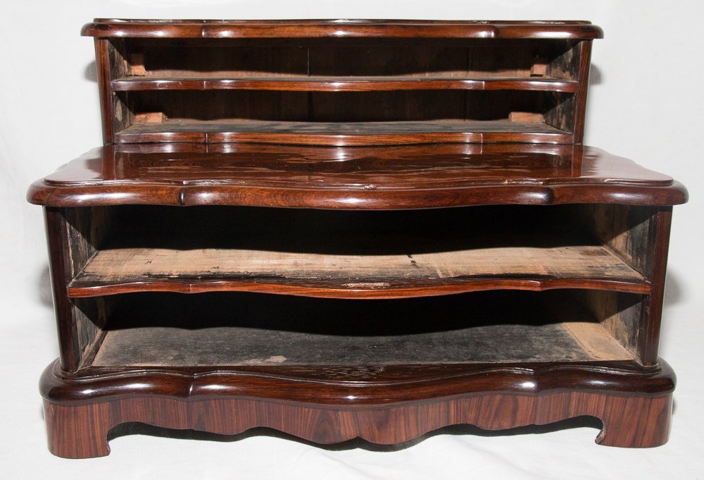 Commode De Maîtrise In Marquetry 18th Century Period-photo-5