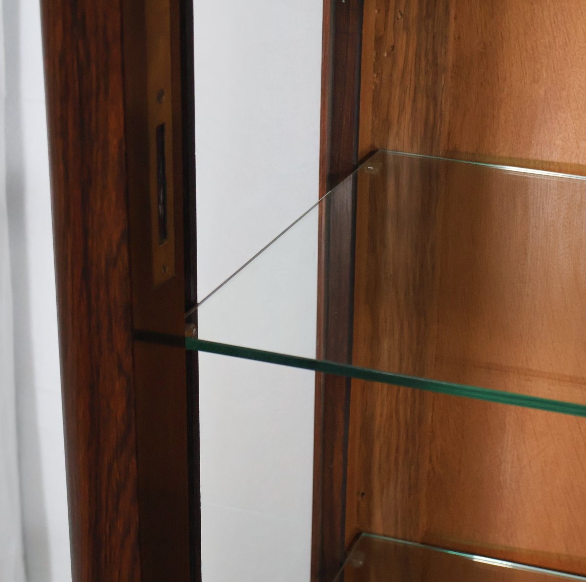 Rosewood Display Case, Napoleon III Period-photo-5