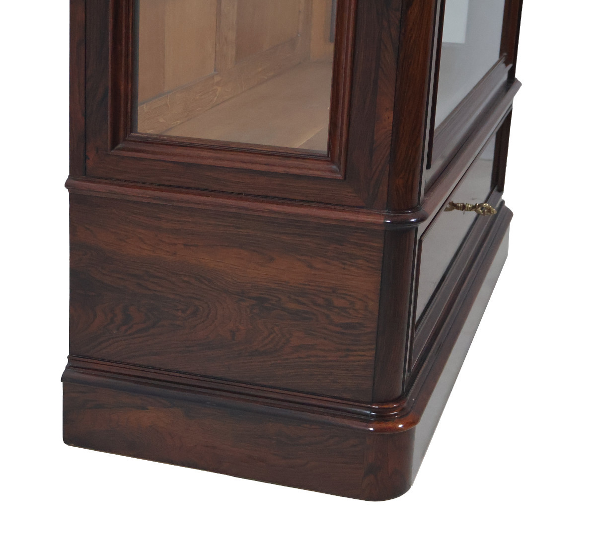 Rosewood Display Case, Napoleon III Period-photo-8