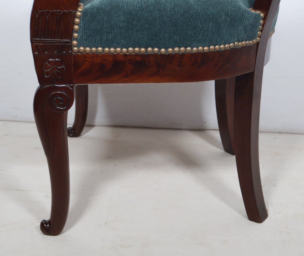 Swan-neck Desk Chair Empire Period-photo-7