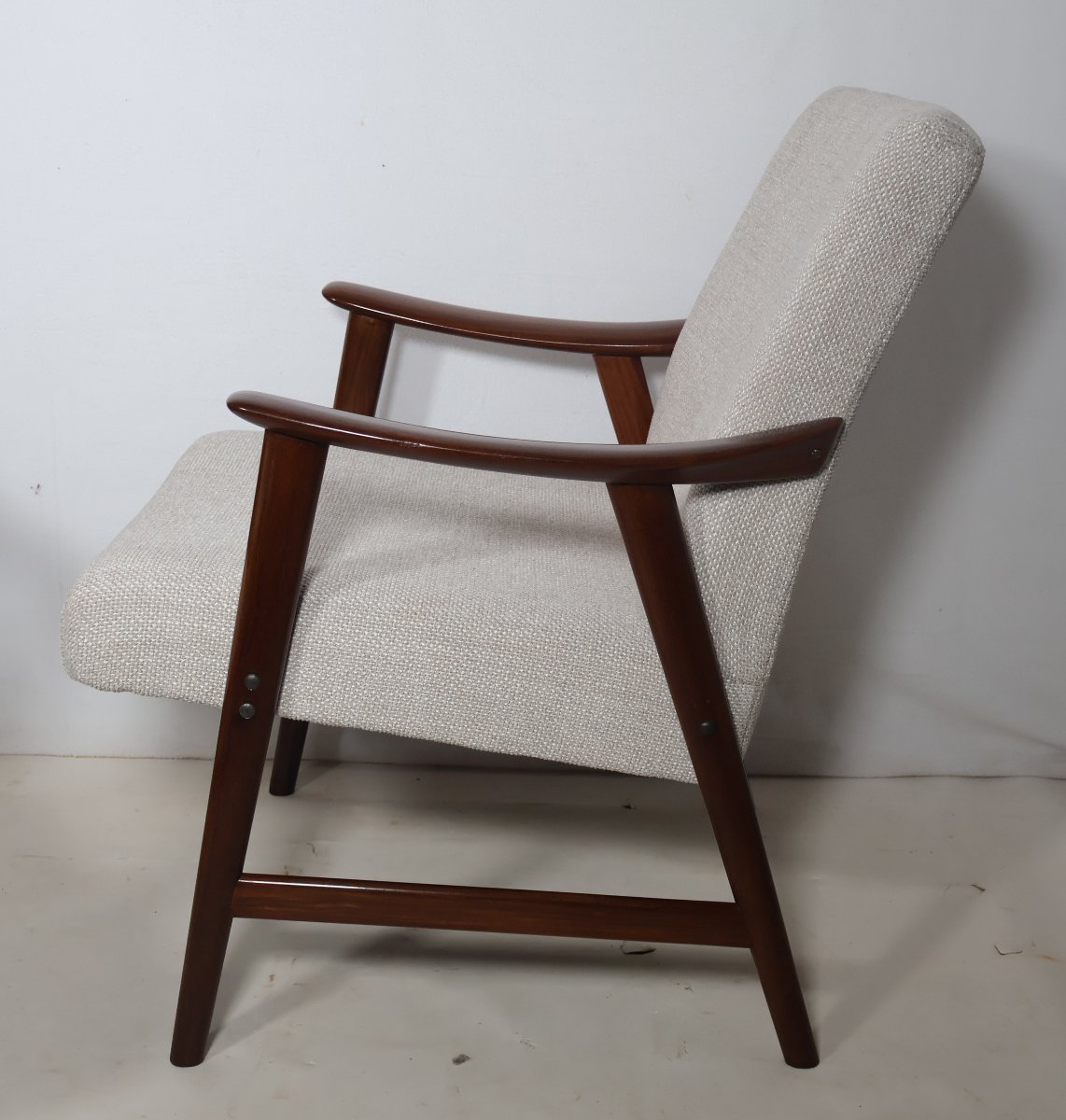 Paire de fauteuils Scandinave Dokka Mobler années 60-photo-8