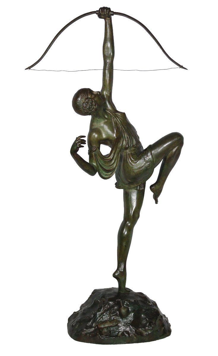 Diane chasseresse Le Faguays époque Art Déco 