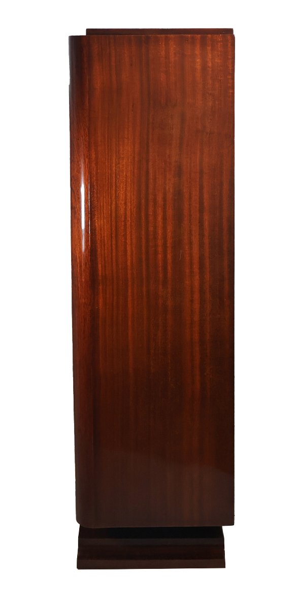 Secrétaire époque Art Déco en acajou et citronnier-photo-2