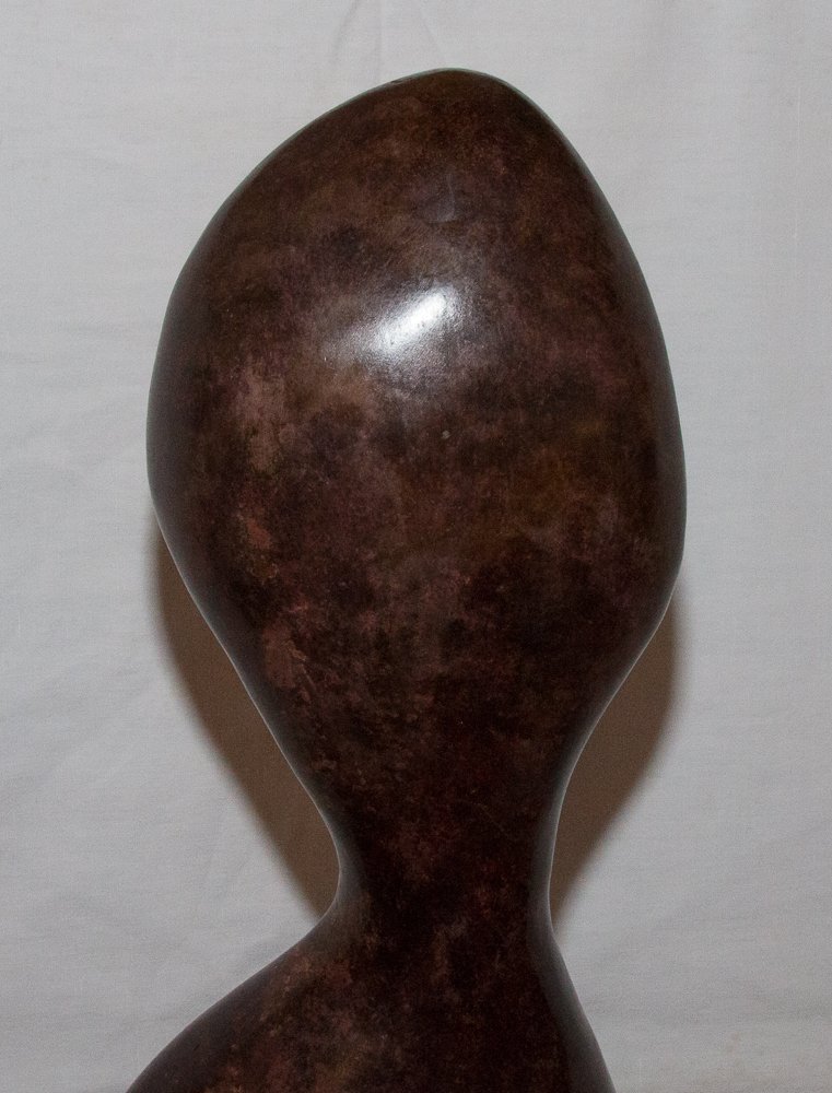 « Pudeur » Sculpture En Bronze Xavier Alvarez XXe siècle-photo-5