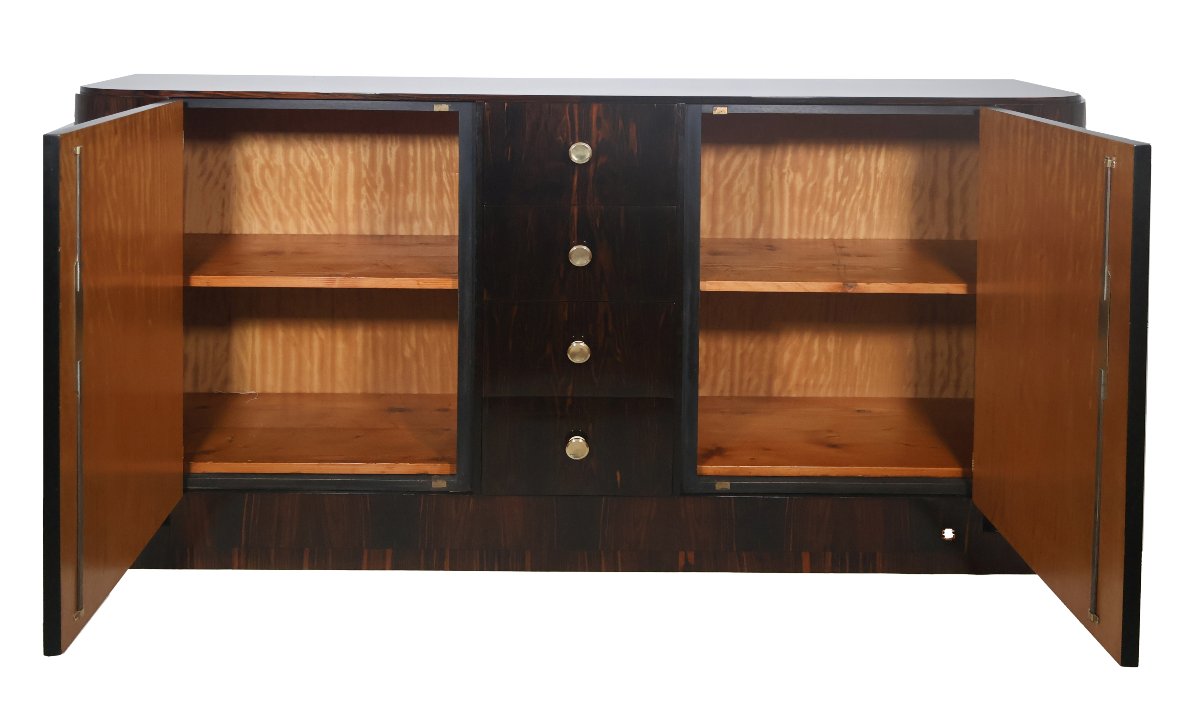 Art Deco-era Macassar Ebony Sideboard-photo-2