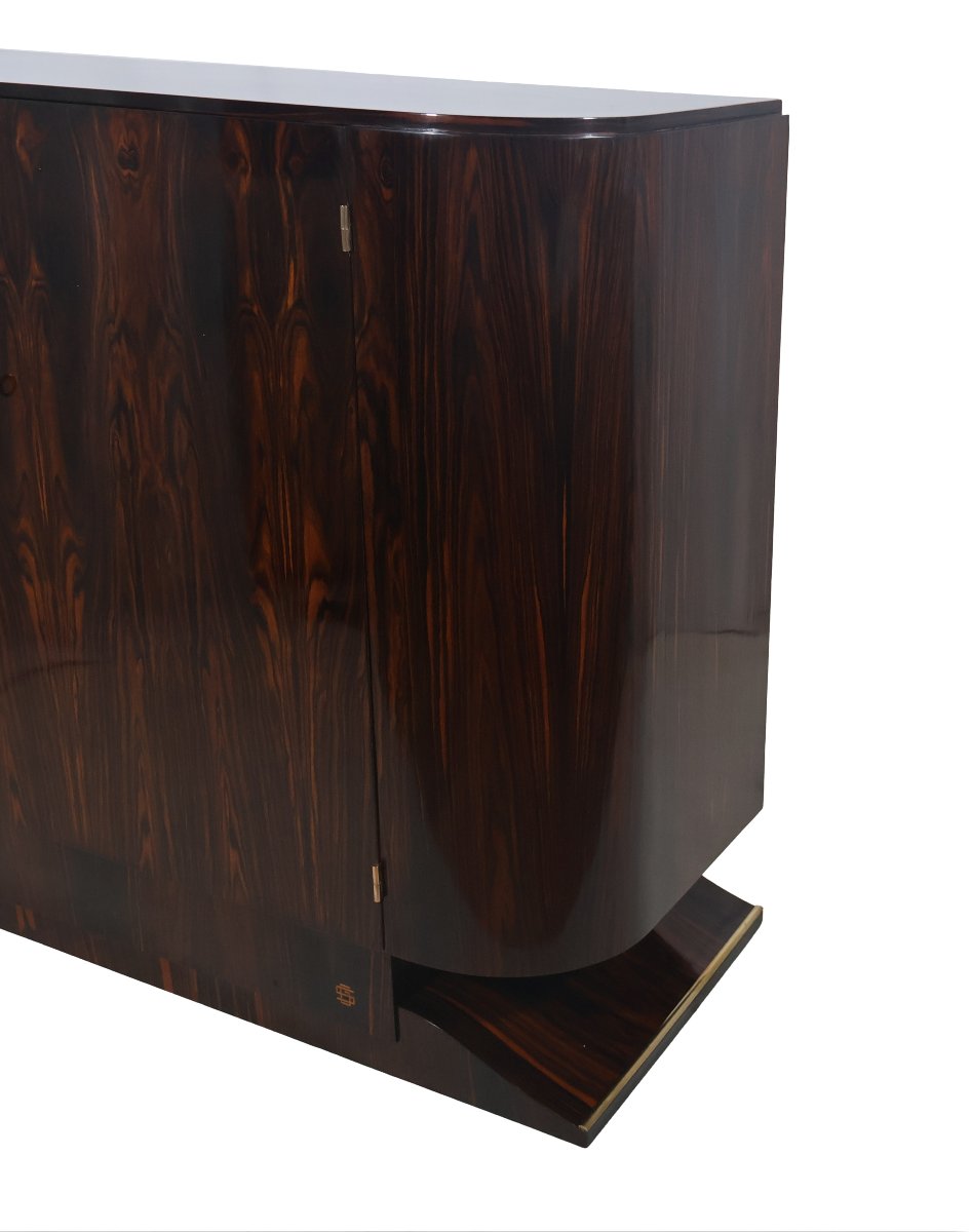 Art Deco-era Macassar Ebony Sideboard-photo-2