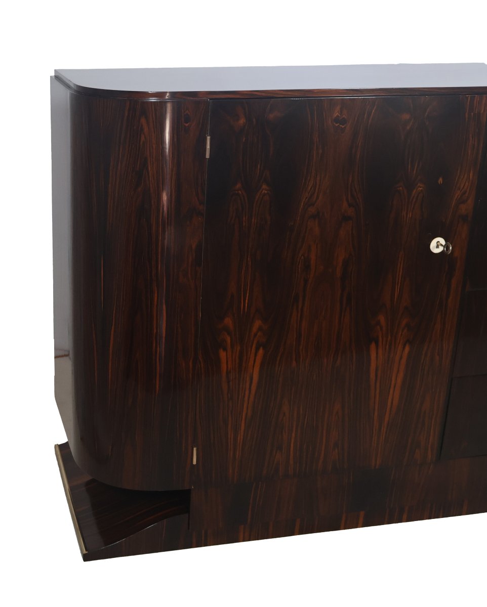 Art Deco-era Macassar Ebony Sideboard-photo-3