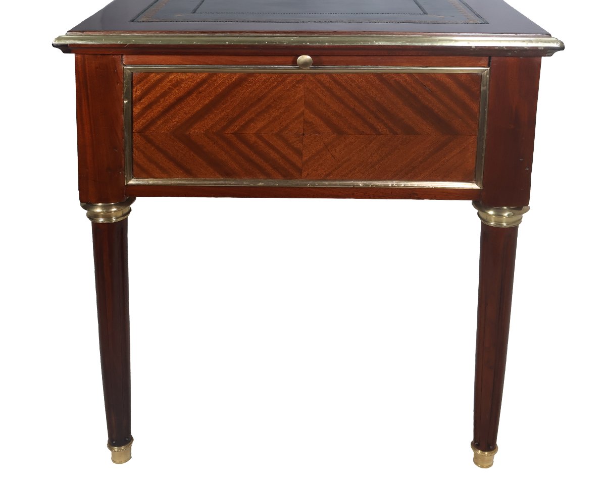 Louis XVI-style Pull-out Tray, Late 19th Century, Bureau De Siècle-photo-1
