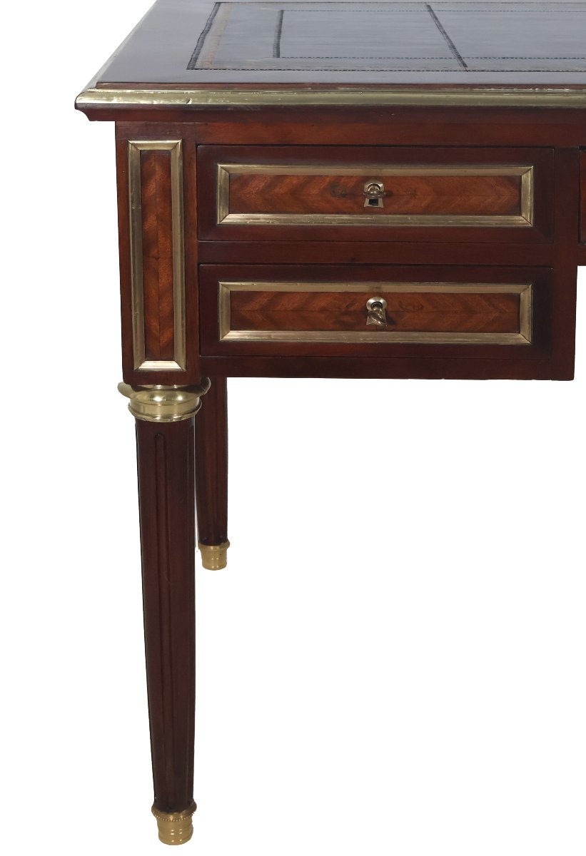 Louis XVI-style Pull-out Tray, Late 19th Century, Bureau De Siècle-photo-5
