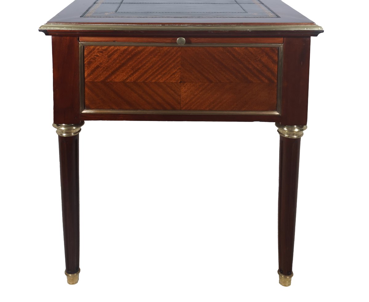 Louis XVI-style Pull-out Tray, Late 19th Century, Bureau De Siècle-photo-6