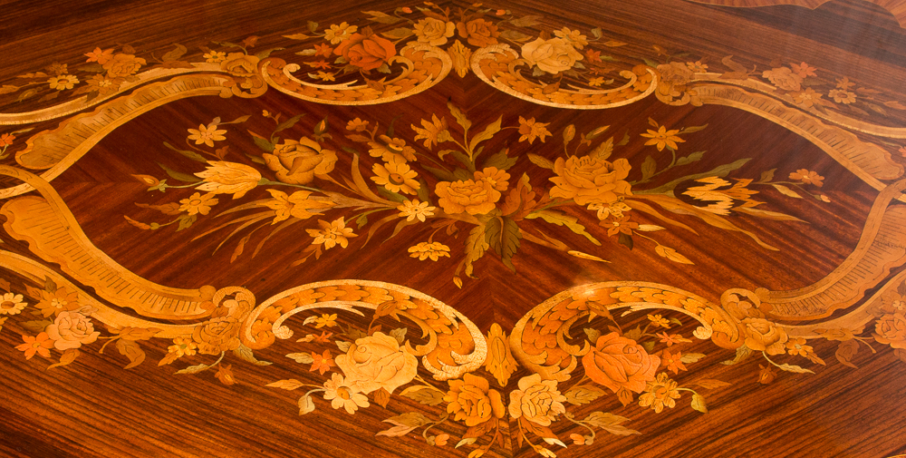 Middle Of Table Marquetry Napoleon III-photo-5
