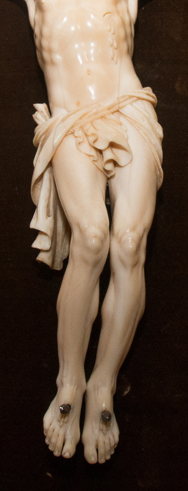 Christ  Provençal en ivoire époque Louis XV-photo-4