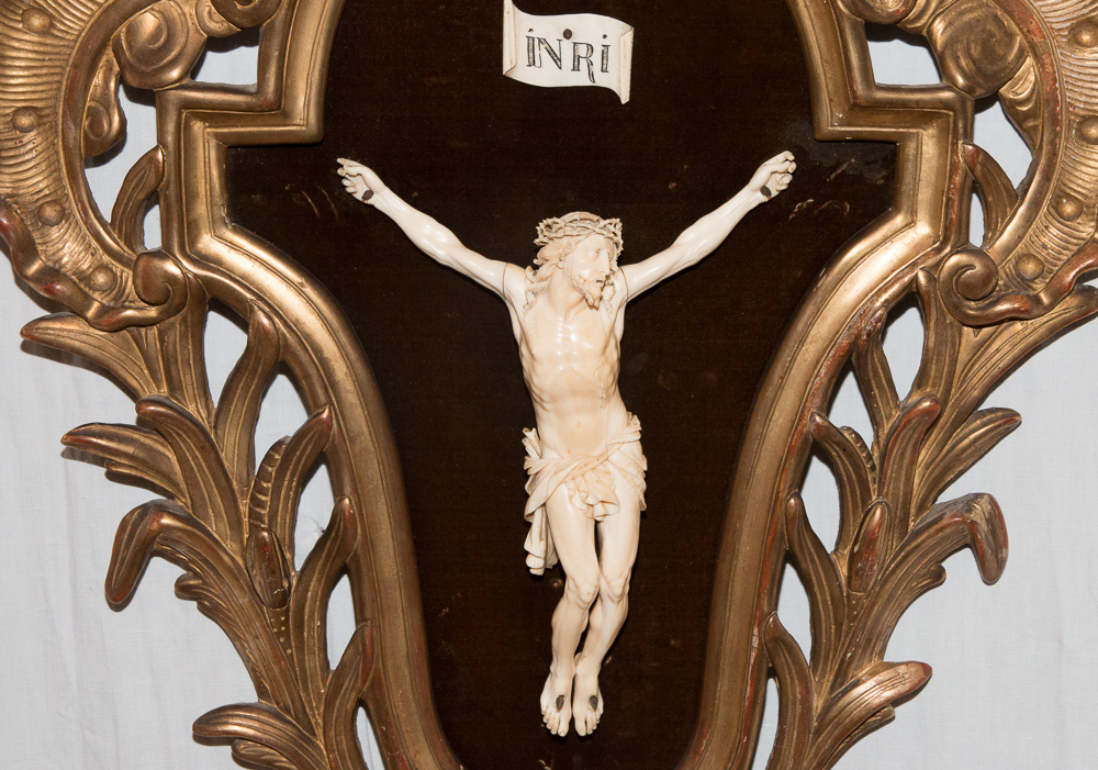 Christ  Provençal en ivoire époque Louis XV-photo-5