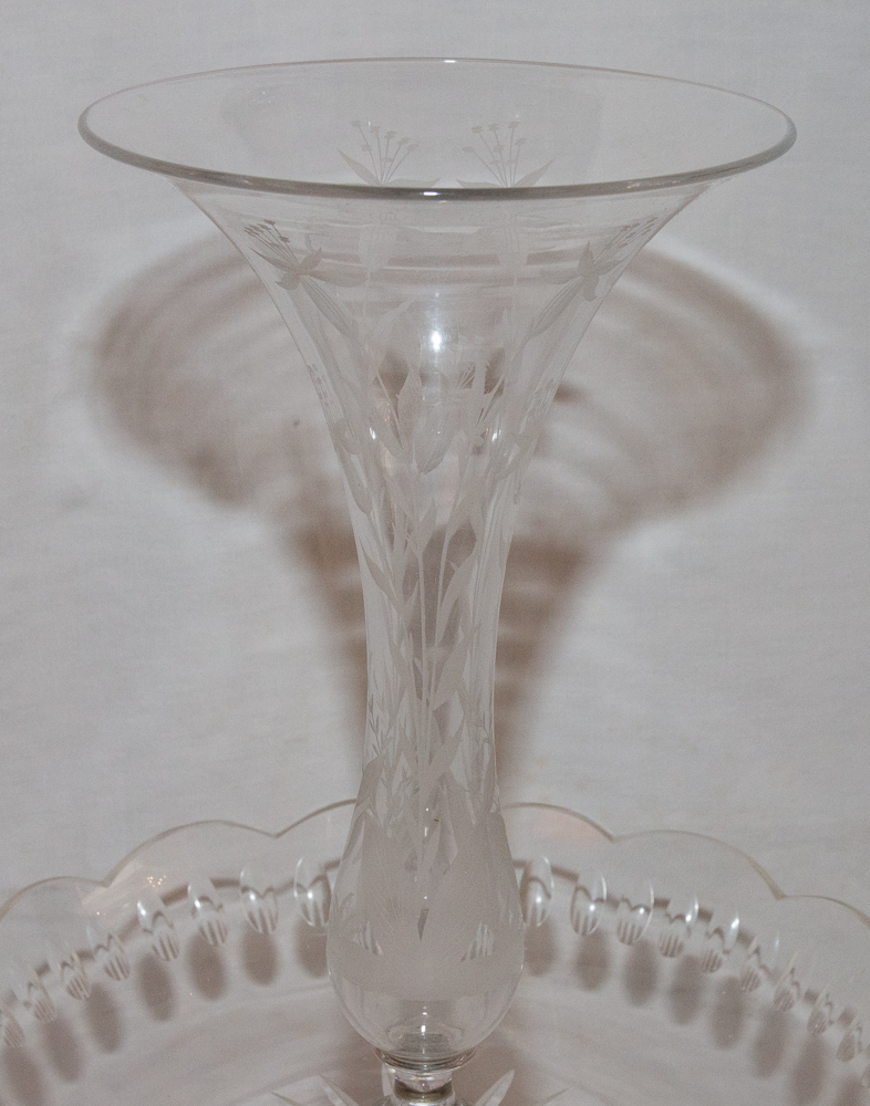 Mostly Crystal Table Baccarat Circa 1900-photo-3