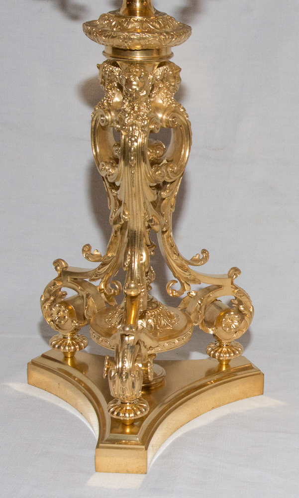 Pair Of Candelabra F Barbedienne Napoleon III-photo-5