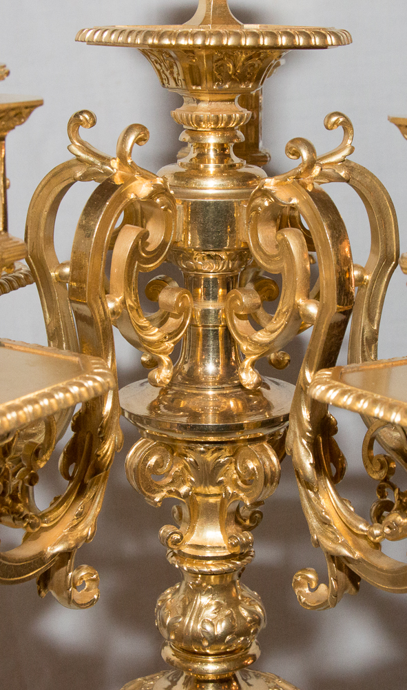 Pair Of Candelabra F Barbedienne Napoleon III-photo-6