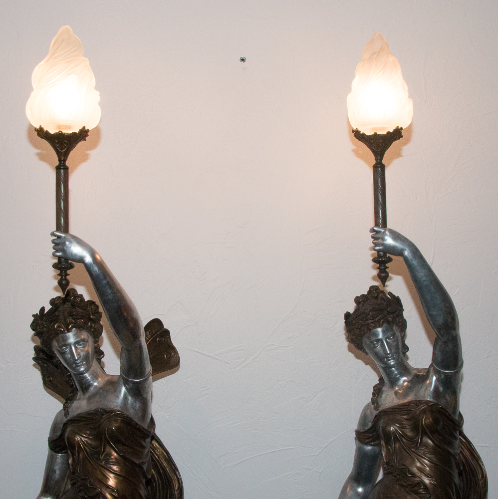 Pair Of Large Flares End Nineteenth Century-photo-2