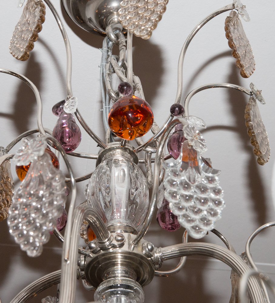 Cage Chandelier Attributed To Rings Circa 1920-photo-4