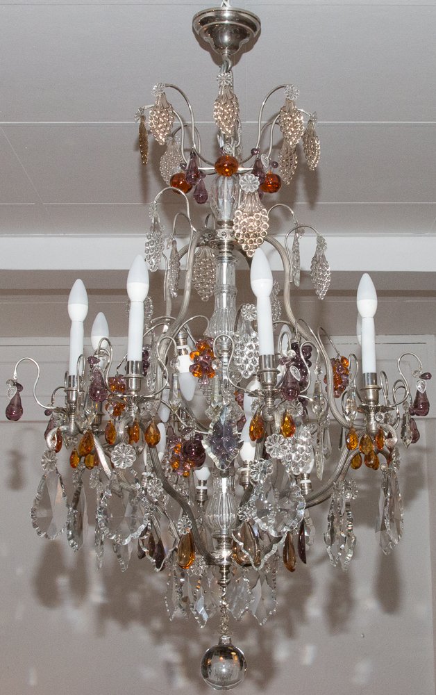 Cage Chandelier Attributed To Rings Circa 1920